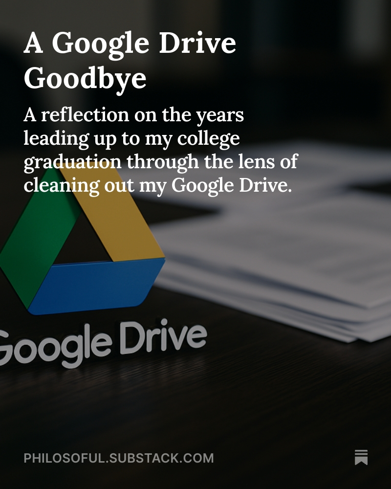 Google Drive Goodbye Post